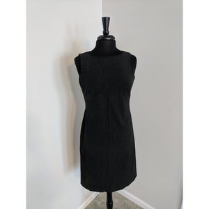London Times Gray Sleeveless Dress